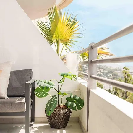 Hillside Gem, Panoramic Sea Views And 2 Terraces Rems Malaga