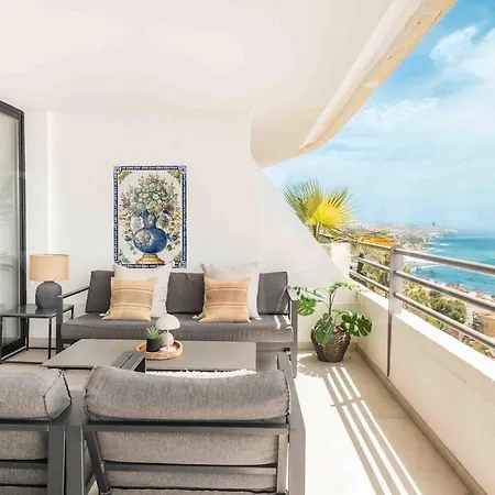 Apartment Hillside Gem, Panoramic Sea Views And 2 Terraces Rems Malaga